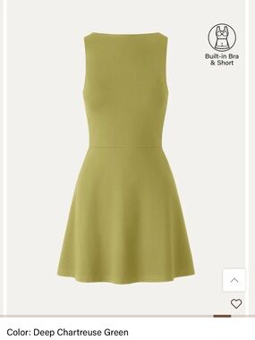 OGL Chartreuse Active Dress